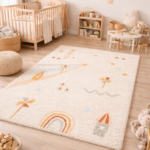 Alfombra de Estrellas y Arcoíris – Un Mundo de Sueños y Juego