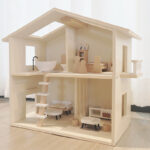 Casita de 2 Pisos de Madera – La Imaginación Toma Vida