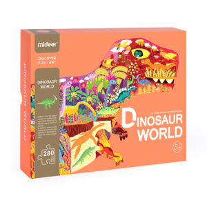 Puzzle Gigante de 280 Piezas – Dinosaurio Mideer