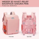 Mideer Relief Backpack Rosada – Mochila Premium