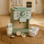 Máquina de Café de Madera – Juego de Rol