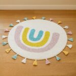 Alfombra Arcoíris – Color, Suavidad y Alegría