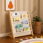 Biblioteca Infantil con Tela – Orden, Estilo y Autonomía