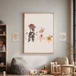 Cuadro Ratones Navideños – Magia y Celebración