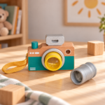 Cámara de fotos de madera – Pequeños Fotógrafos